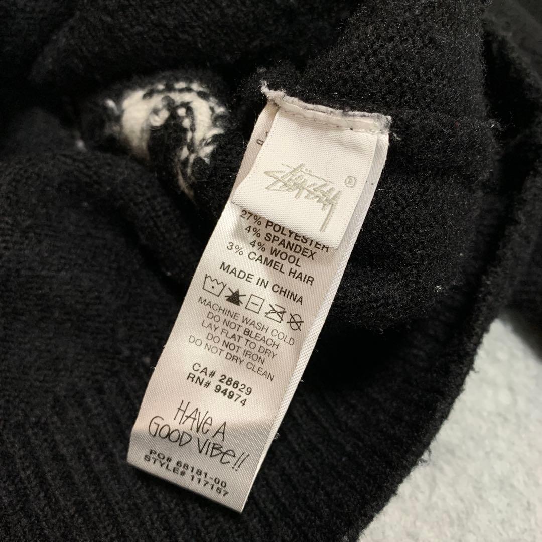 ステューシー Stussy Gothic Sweater 22AW ニット 黒