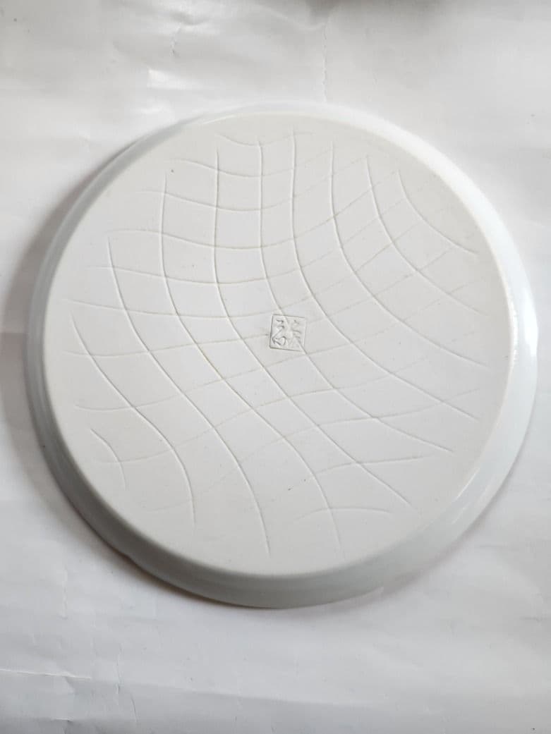 和皿 19枚セット 青い葉模様