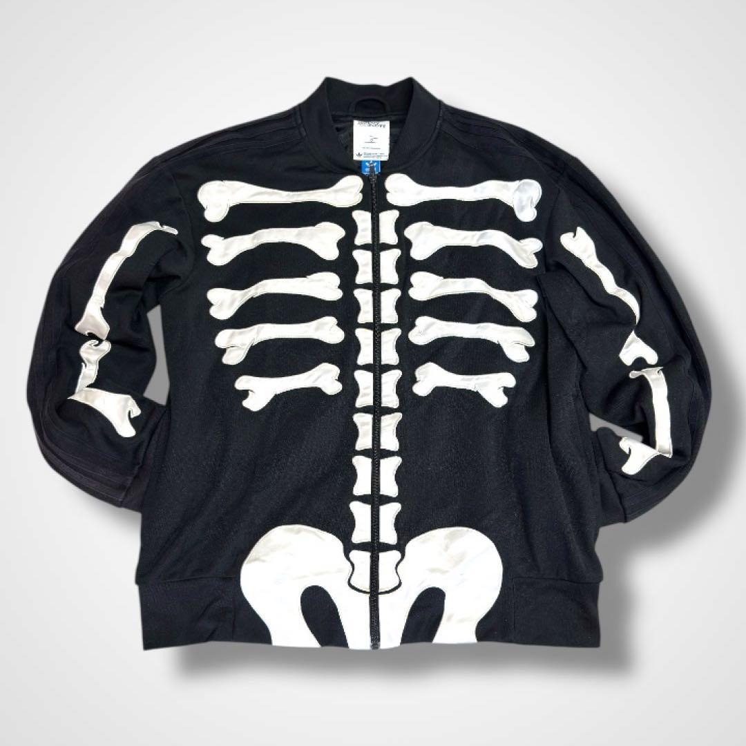 adidas×ジェレミースコット】 ボーンジャージ L相当 黒 ブラック