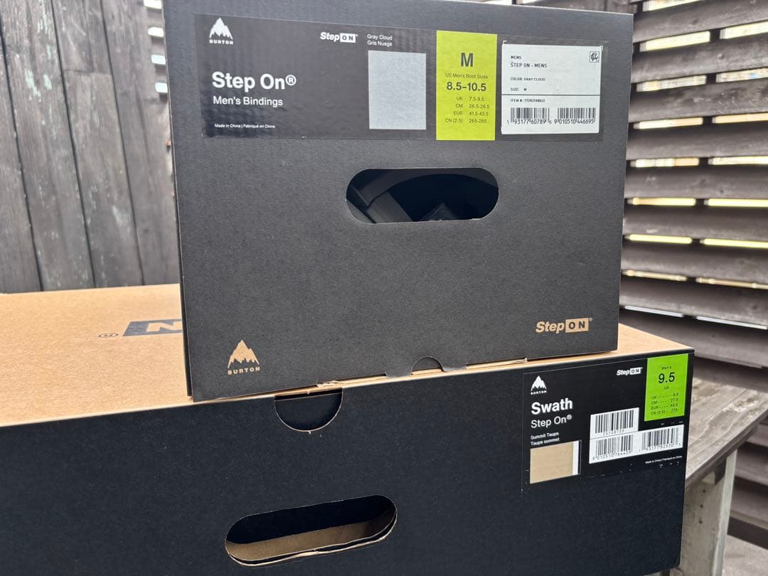 バートン　ステップオン　ブーツ&バインセット