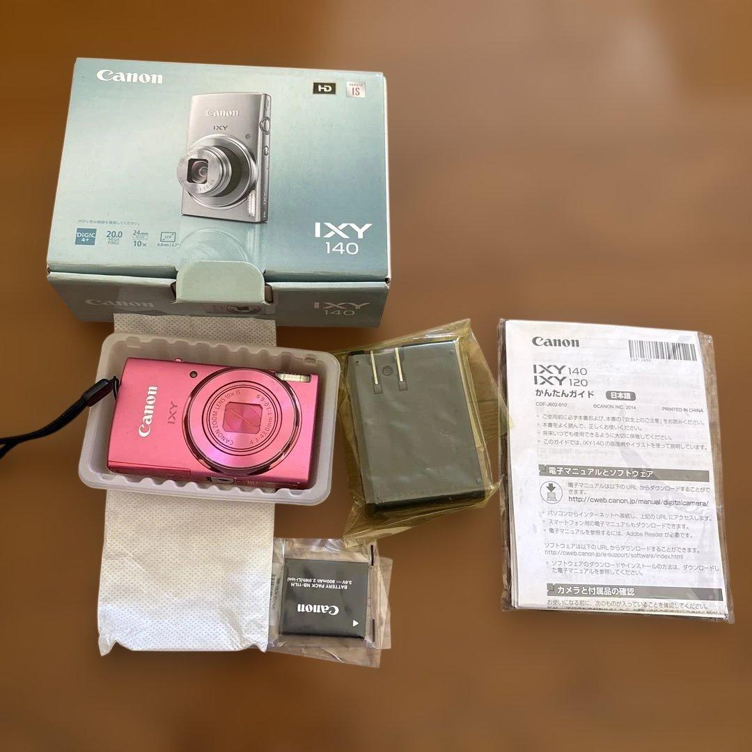 キャノンCanon IXY 140 ピンク