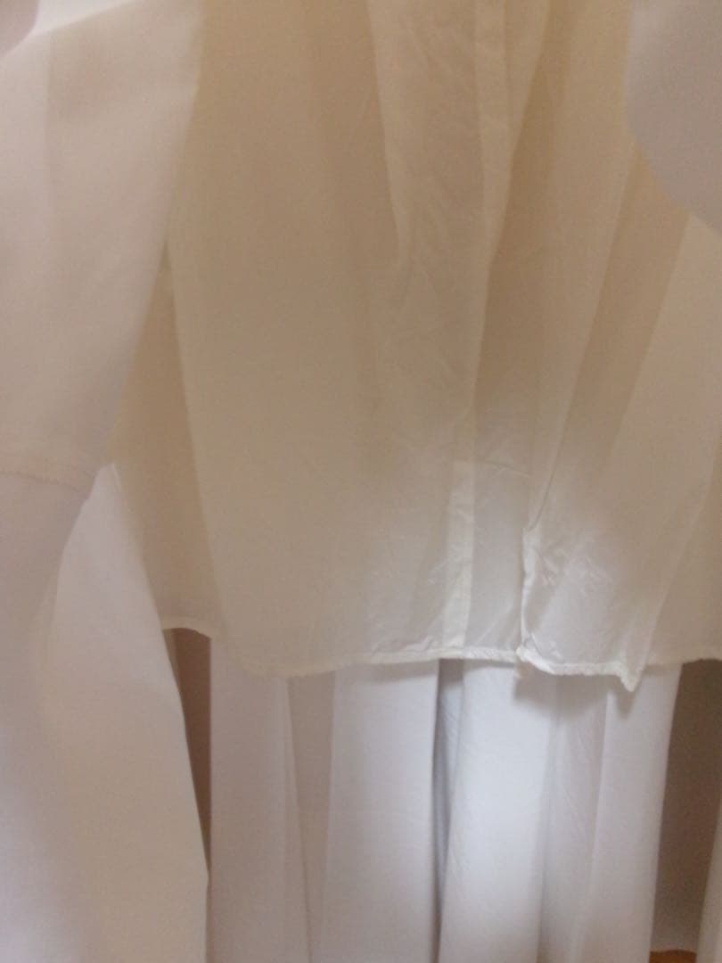 EDIT. FOR LULU ランダムプリーツロングスカート ホワイト 34