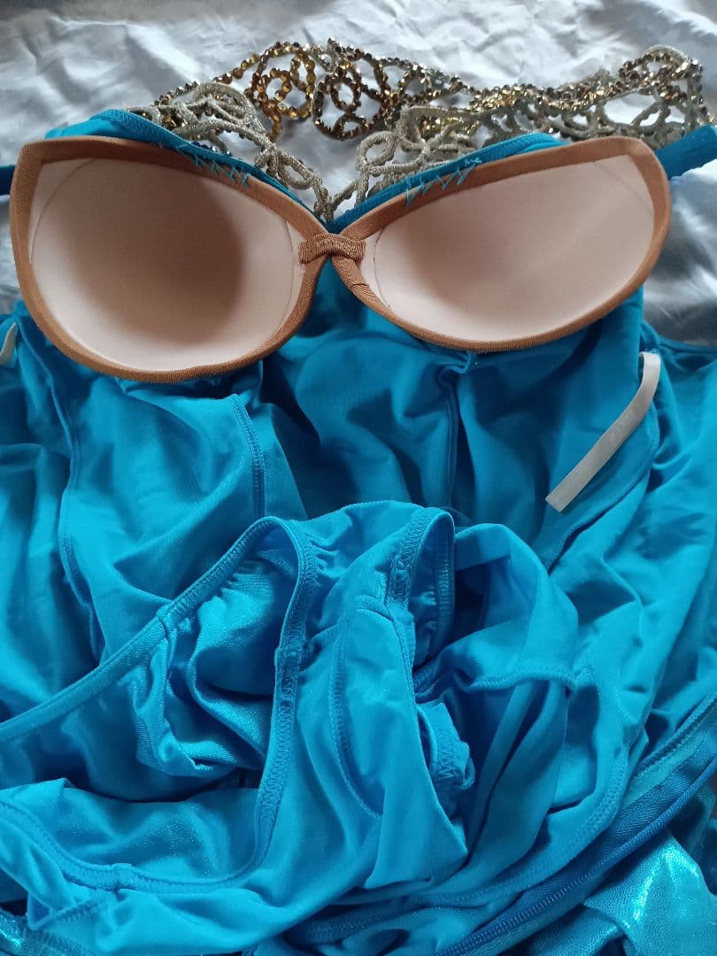 ラテンドレス、チャコット、ライトブルーM