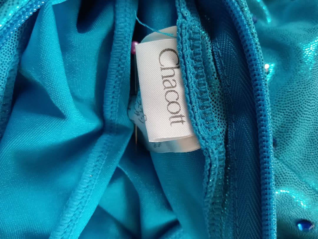 ラテンドレス、チャコット、ライトブルーM