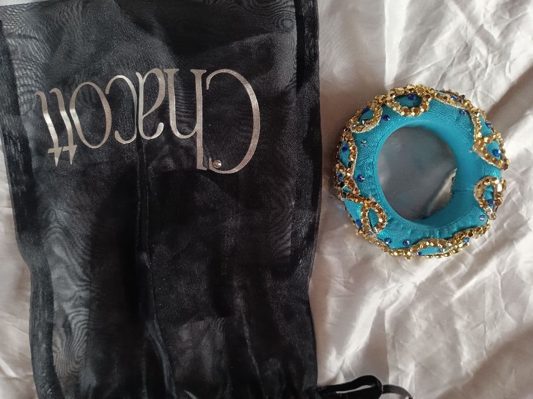 ラテンドレス、チャコット、ライトブルーM