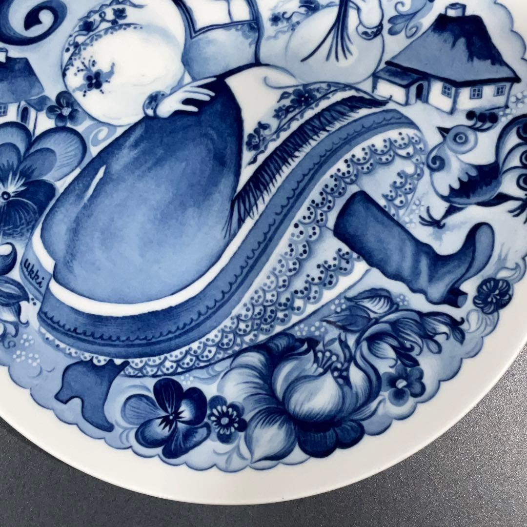 【マイセン】イヤープレート オデッサの少女　6R0834お8