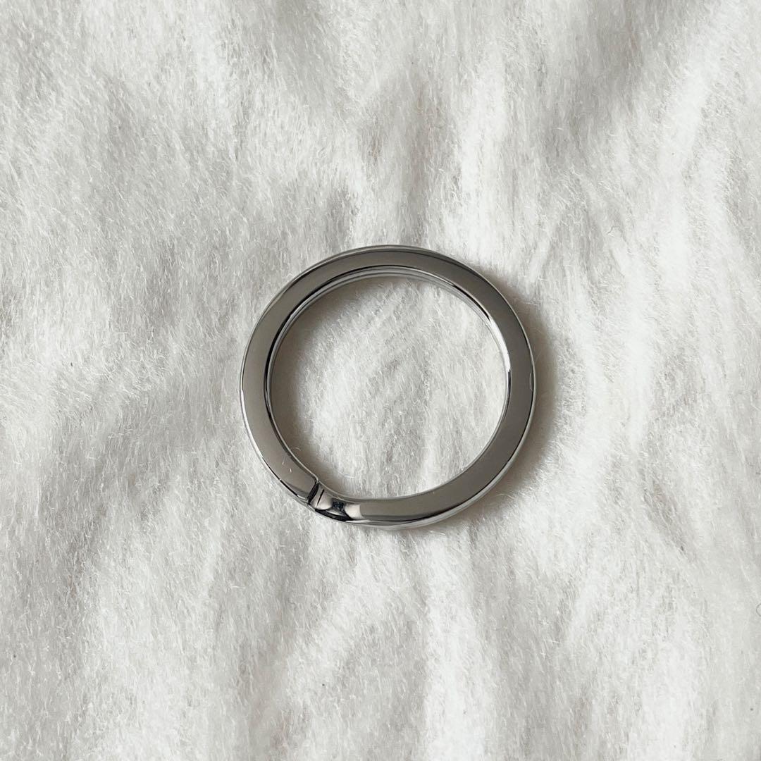 新品 HERMES エルメス ボン　ヴォヤージュ キーホルダー シルバー　新作