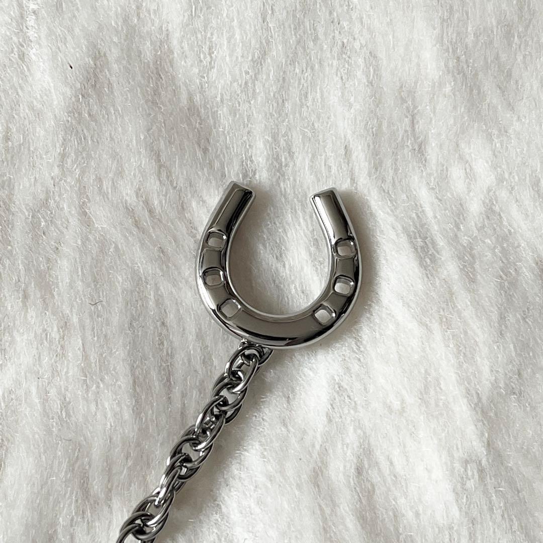 新品 HERMES エルメス ボン　ヴォヤージュ キーホルダー シルバー　新作