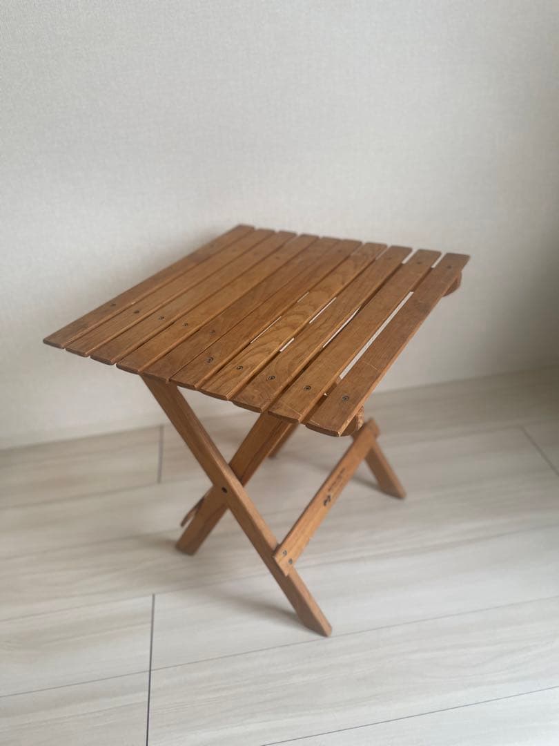 希少旧ロゴ フォールディングテーブルBlue Ridge Chair Works - メルカリ