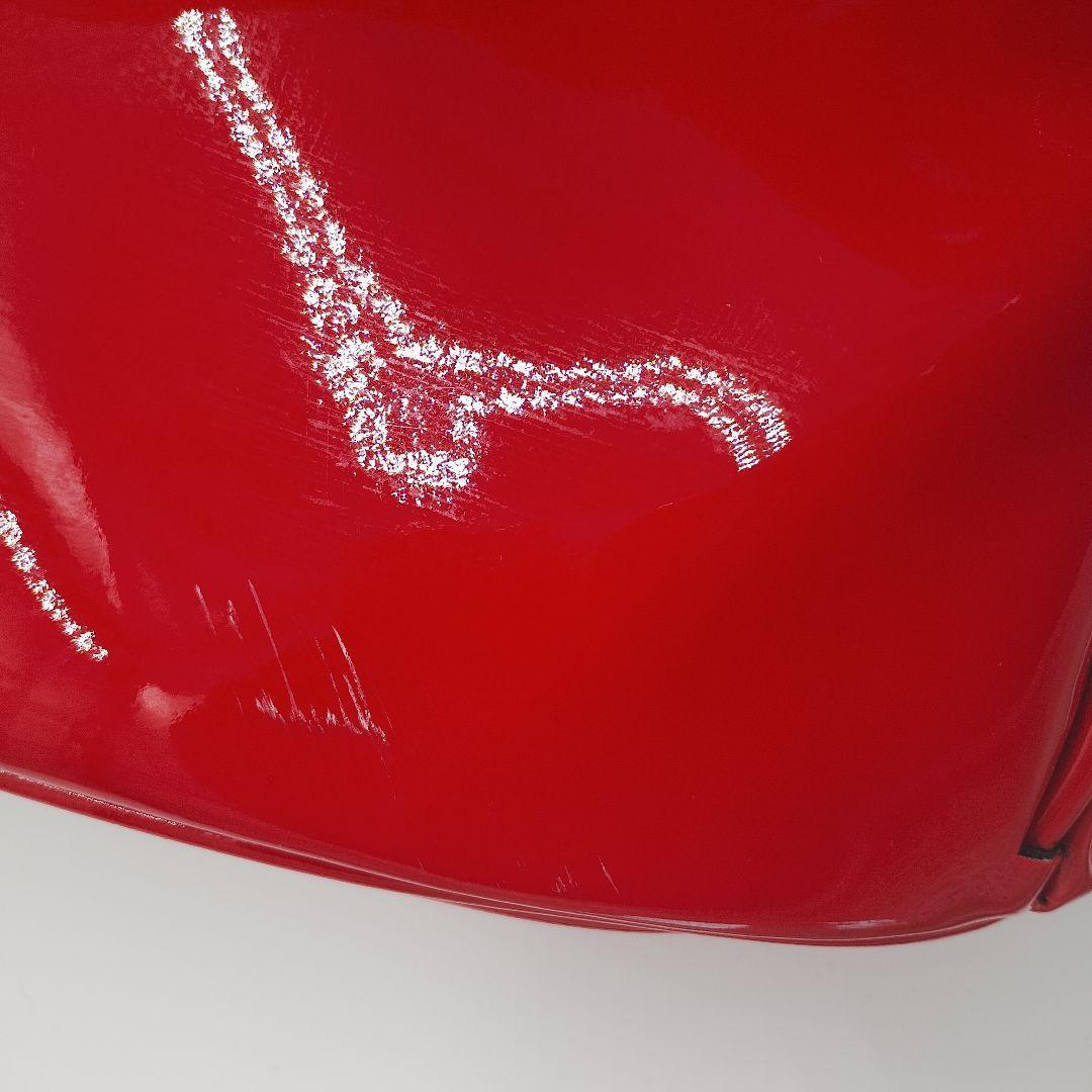 希少✨️ローリングストーンズ ショルダーバッグ エナメルバッグ レッド