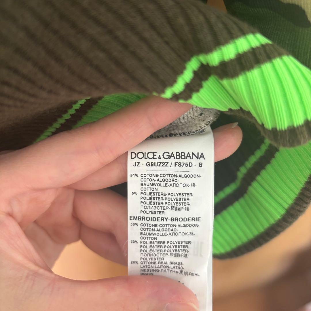 Dolce & Gabbana トレーナー　迷彩　グリーン