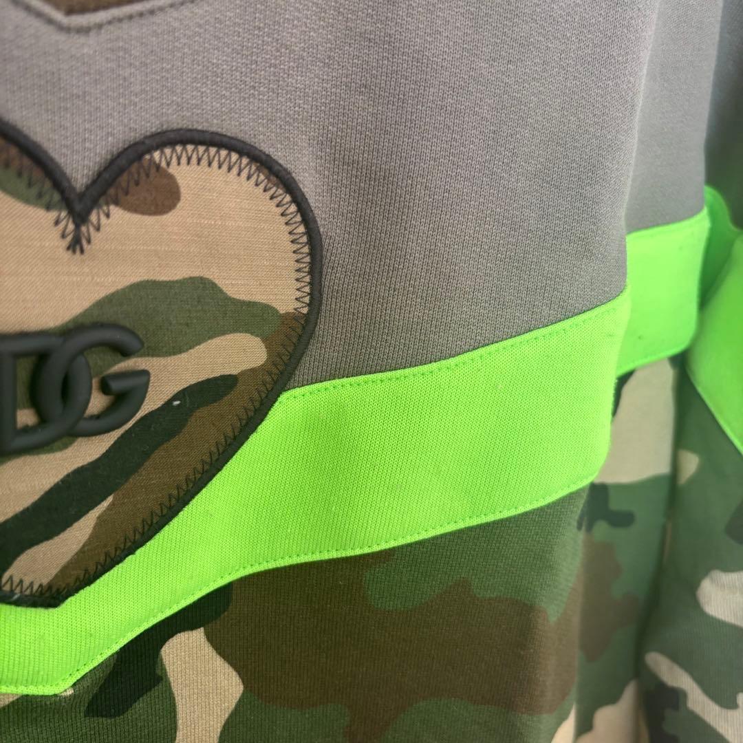 Dolce & Gabbana トレーナー　迷彩　グリーン