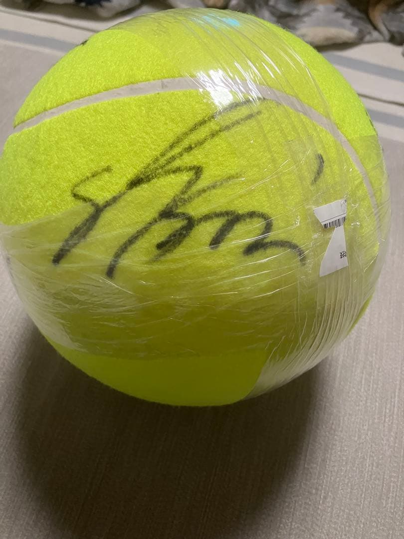 サイン入りテニスボール 2014年楽天ジャパンオープン - メルカリ