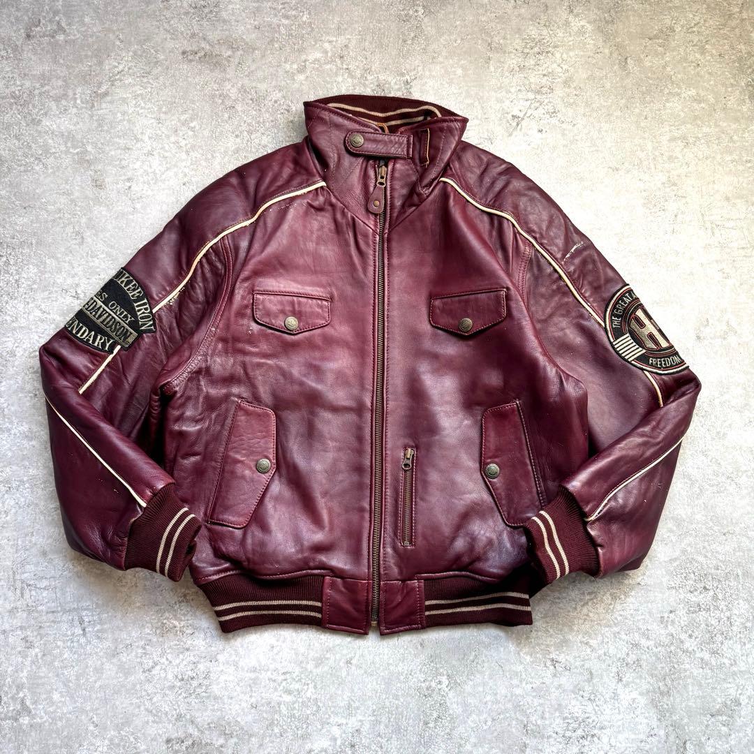 超希少】80s ハーレーダビッドソン フライトレザージャケットG-1 A-2