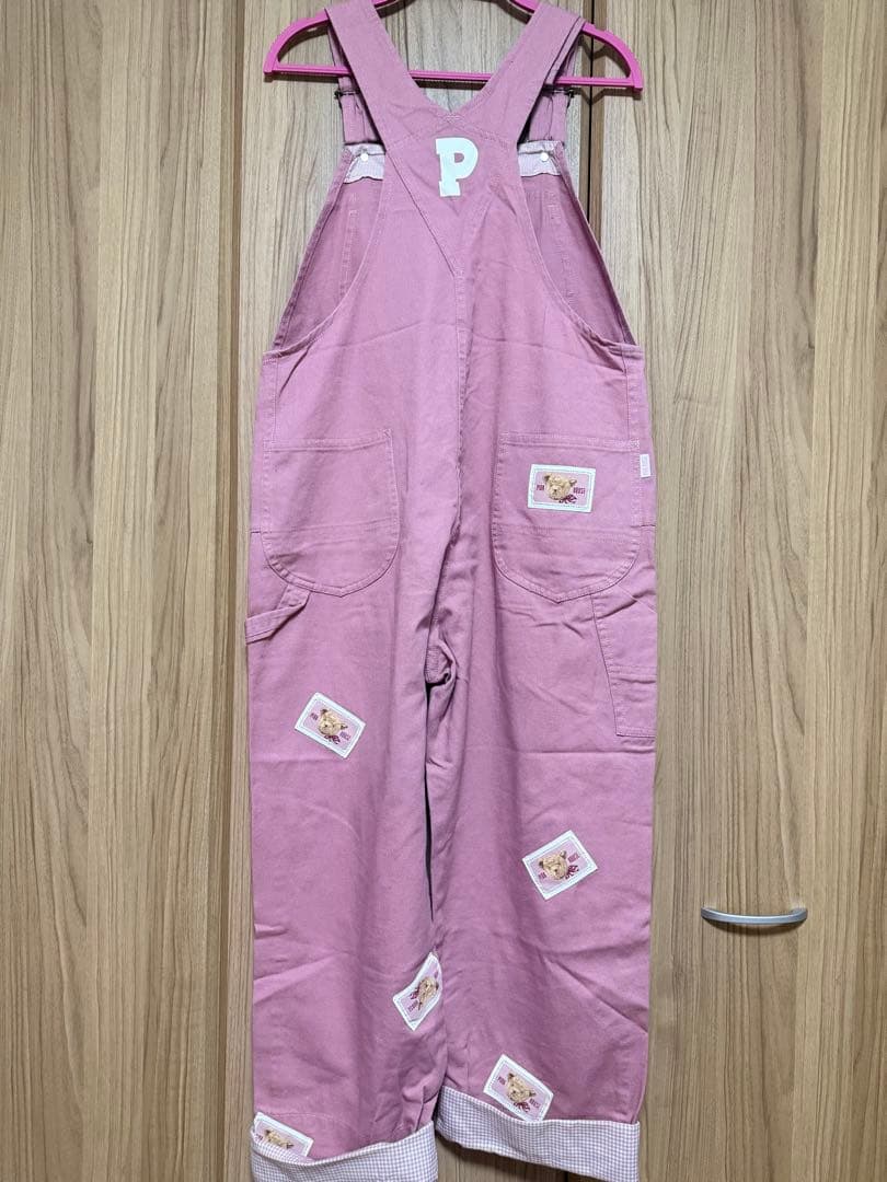 PINK HOUSE ピンク　オーバーオール