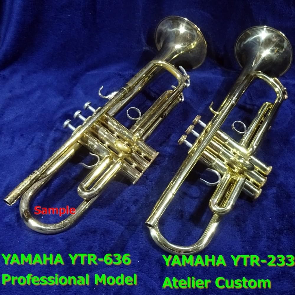 虎牙　YAMAHA YTR-233 リバースモデル 支柱追加