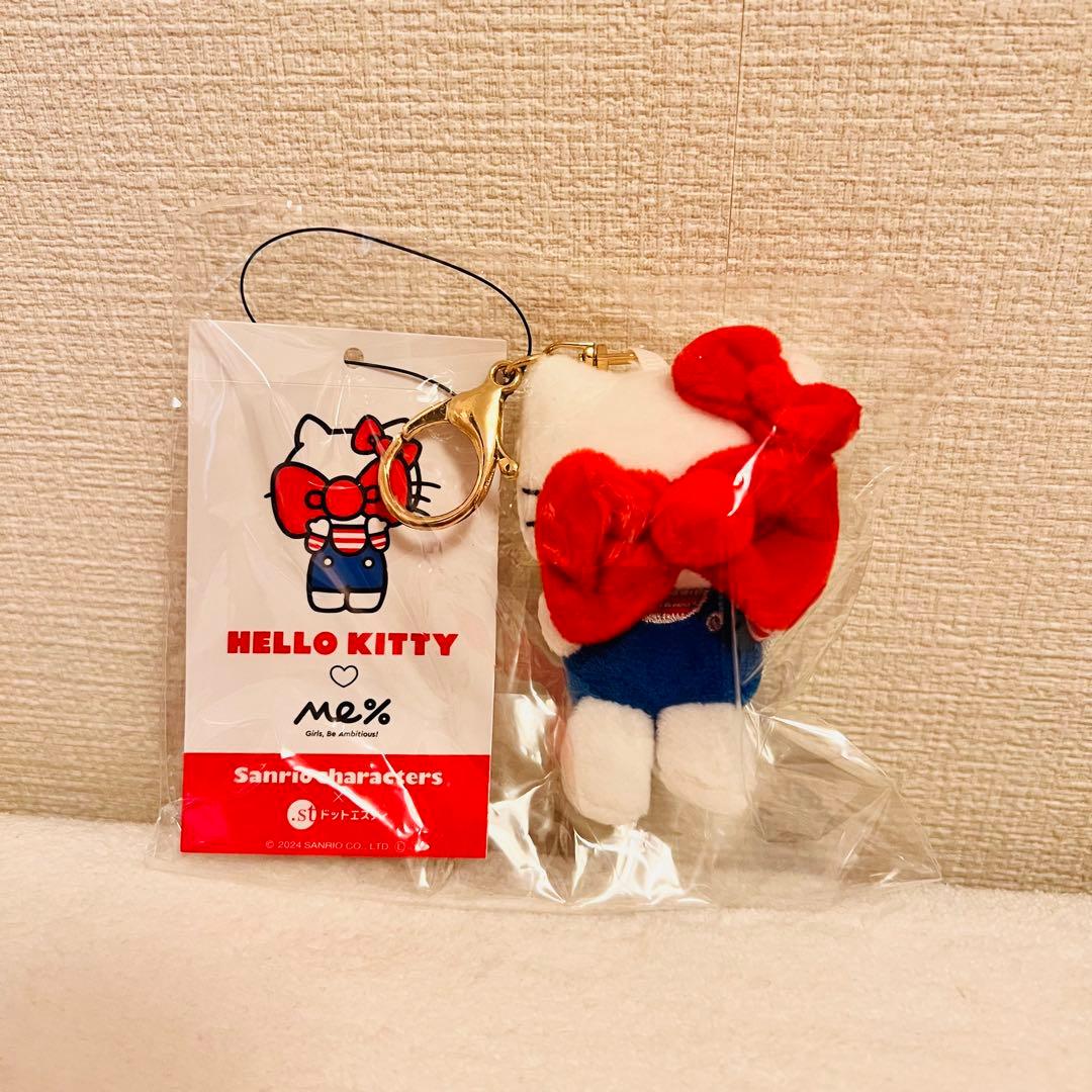 正規品 Me% ハローキティ キーホルダー JK制服 リボン キーチェーン