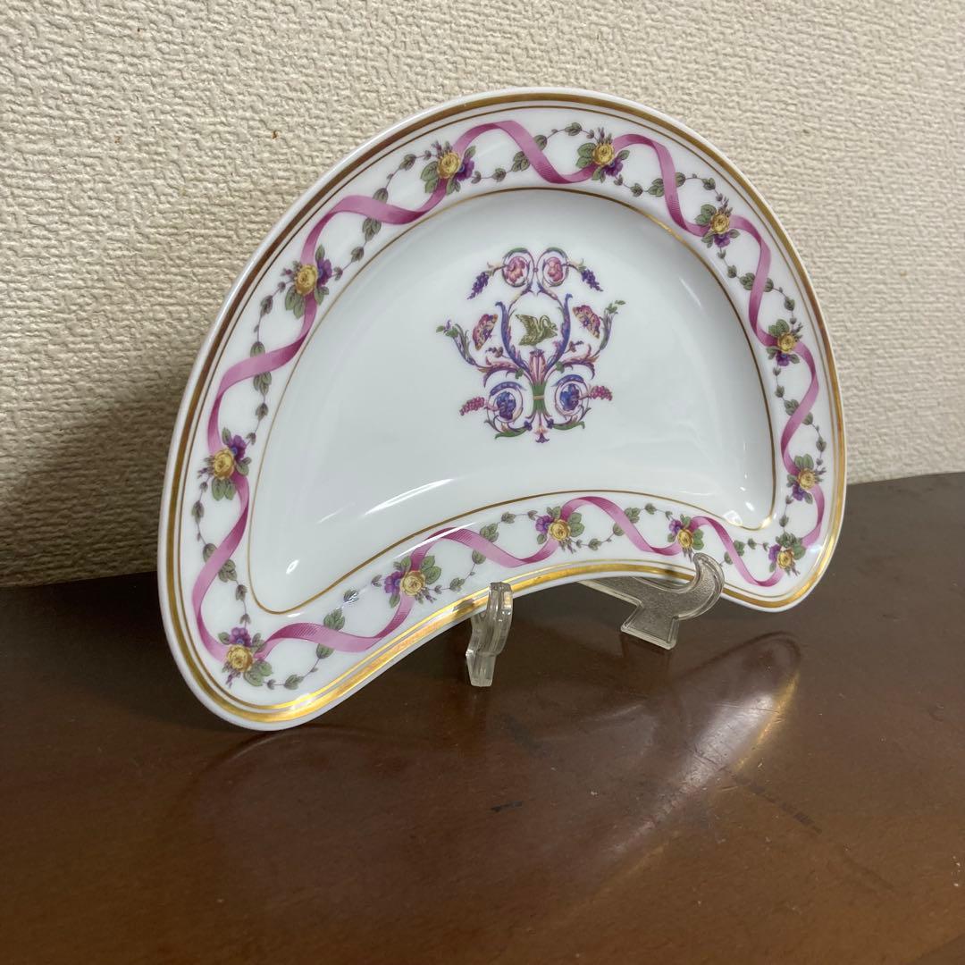 【値下げ:レア美品】リチャードジノリ　インペロジュリエッタ　クレセントプレート