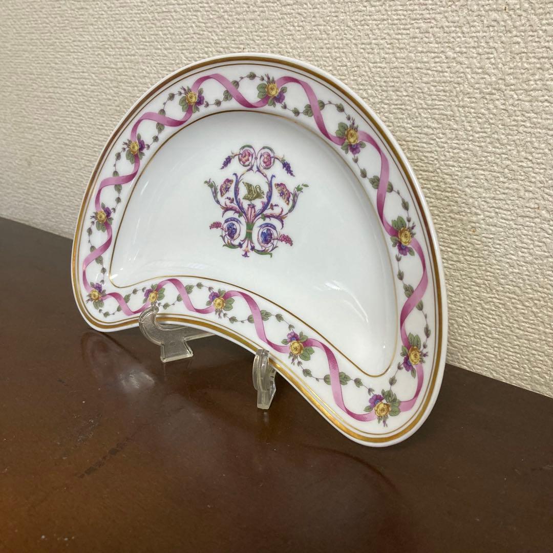 【値下げ:レア美品】リチャードジノリ　インペロジュリエッタ　クレセントプレート