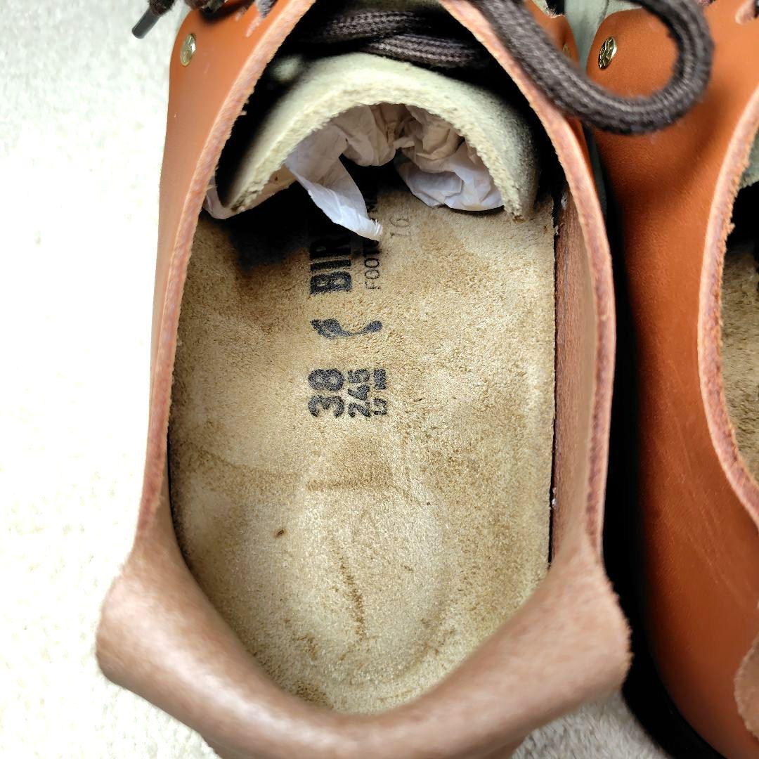 未使用級 ビルケンシュトック モンタナ レースアップ コンフォート 24.5