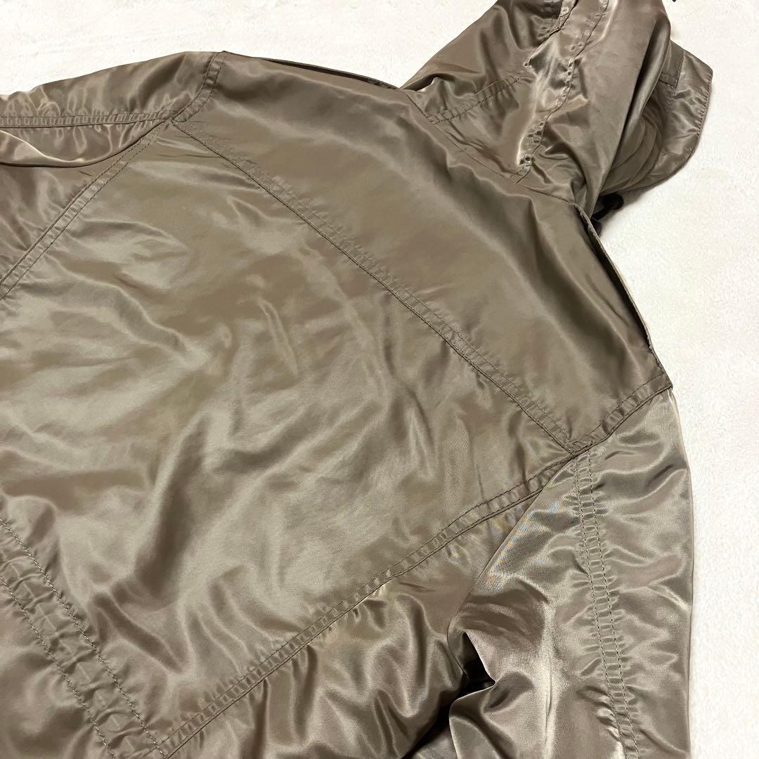 バーバリーブラックレーベル　モッズコート　裏キルティング　ノバチェック　フード