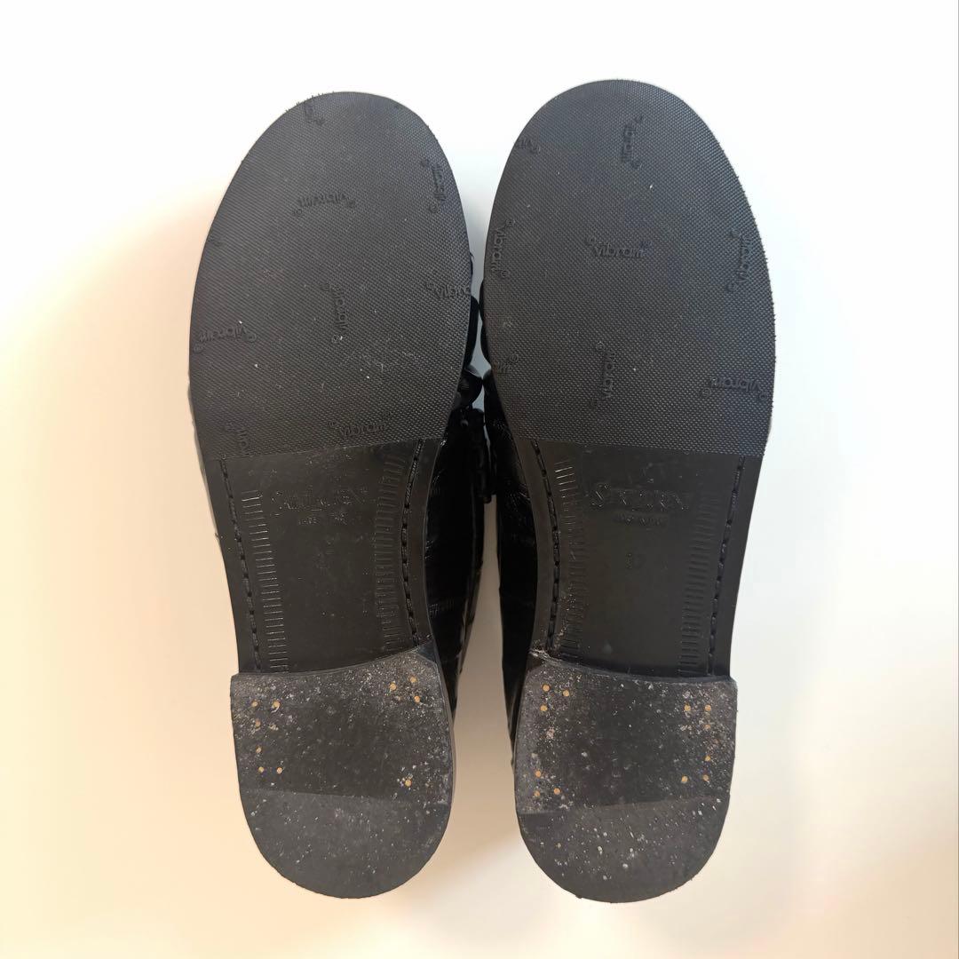 Saint Laurent ル ローファー ソフト（イールスキン）BLACK - メルカリ