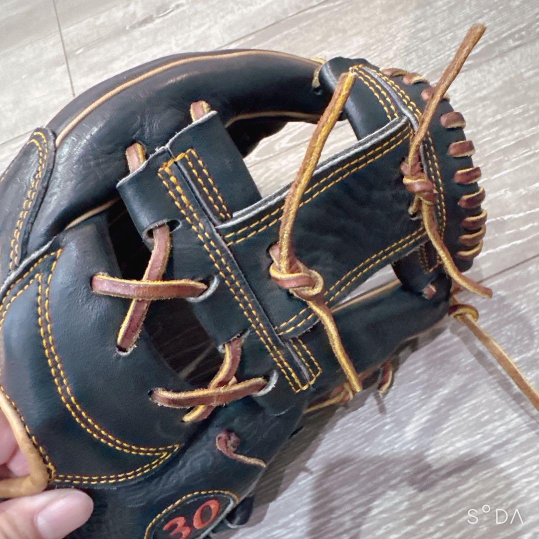 硬式野球グローブ 黒