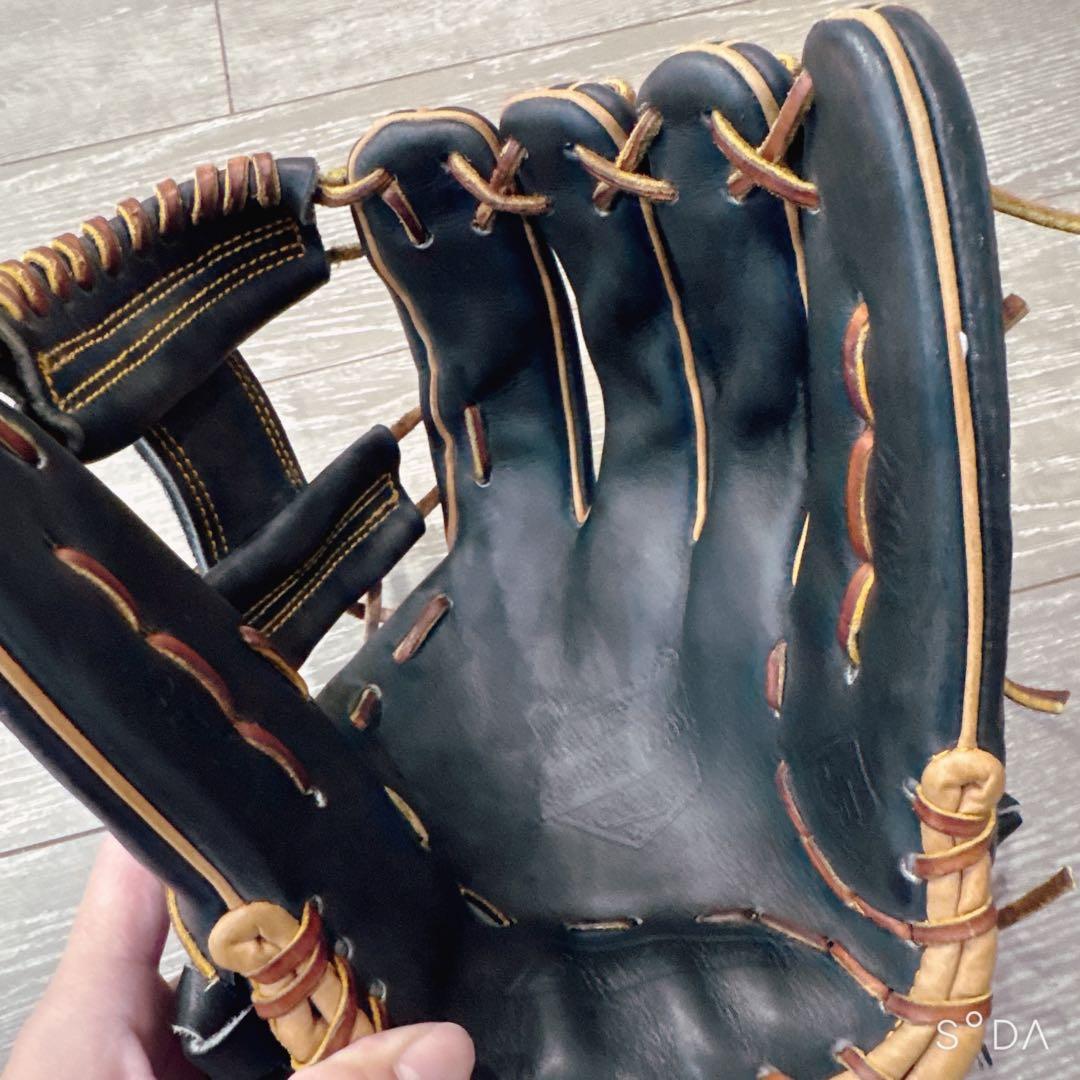 硬式野球グローブ 黒