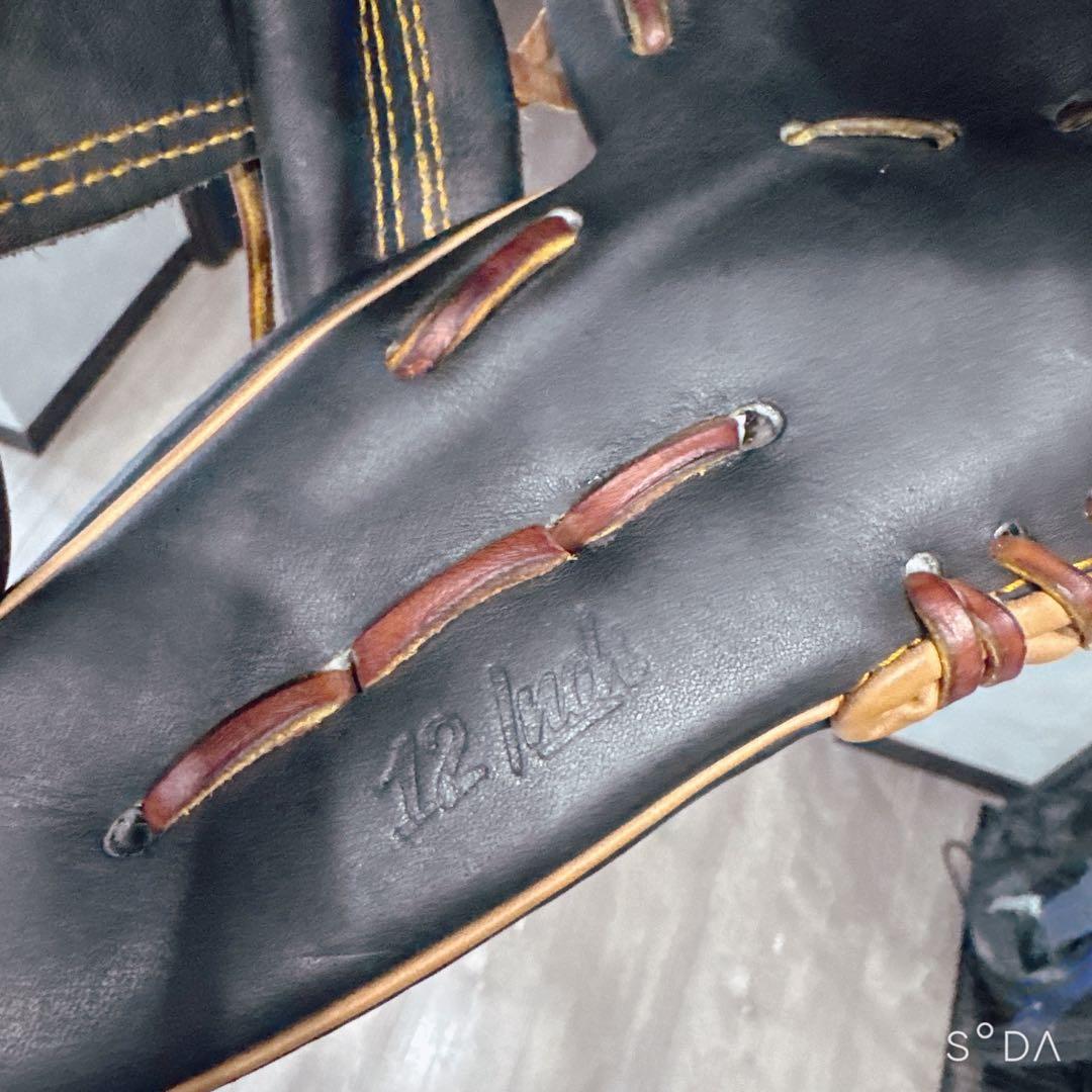 硬式野球グローブ 黒