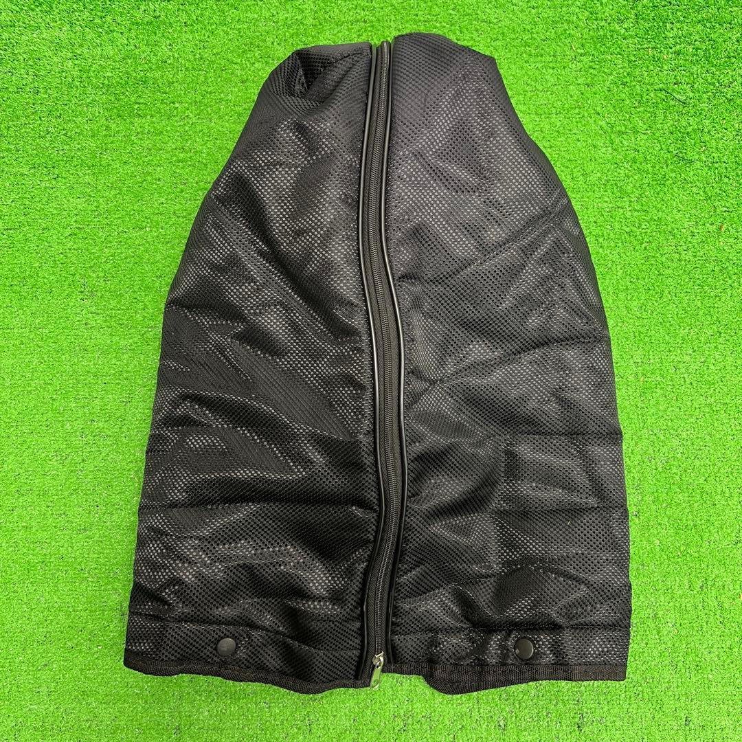 Fitway フィットウェイ　8インチ　ブラック　ゴルフバッグ　メンズ　中古品