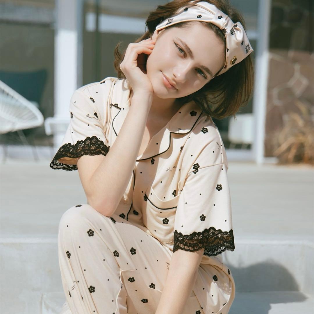 ピーチジョン マリークワントMARY QUANT 花柄パジャマ セット 新品