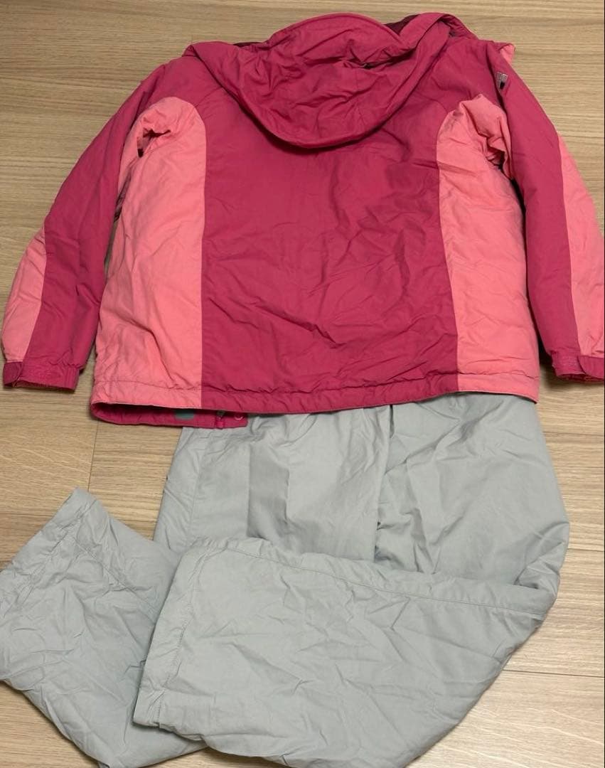 モンベル スキーウェア上下&手袋 150cm オンライン ストア