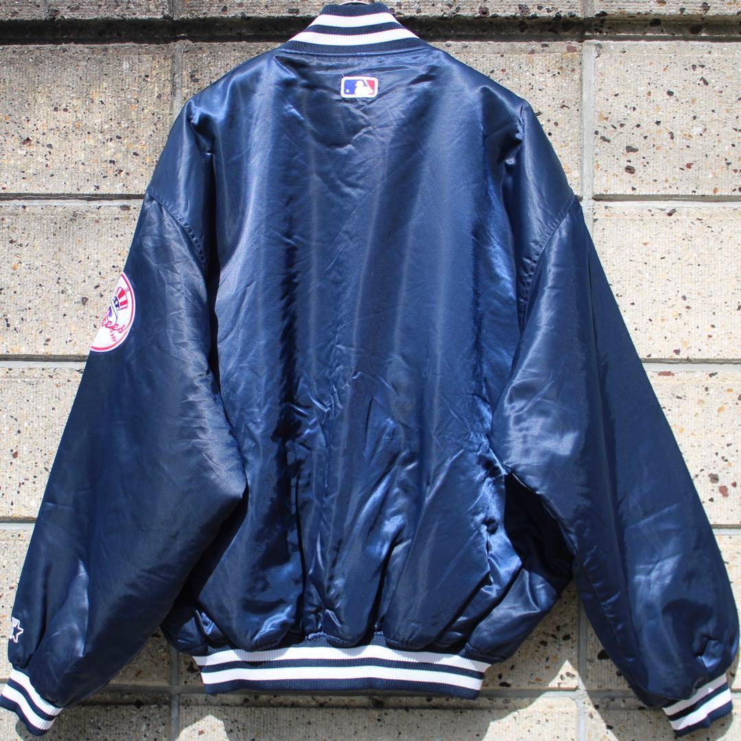 定番古着 Starter90s~00s ニューヨーク ヤンキース XLスタジャン