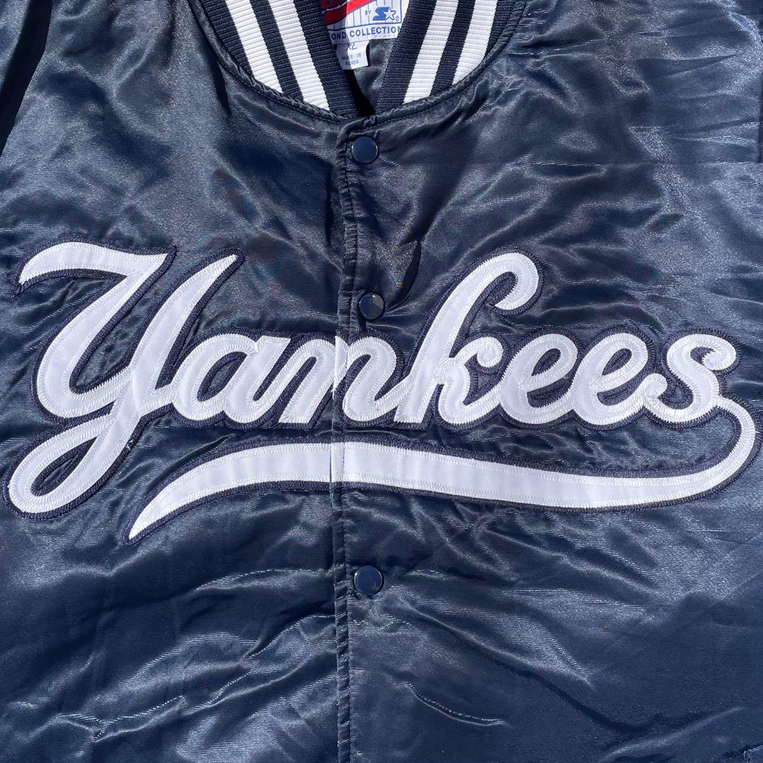 定番古着 Starter90s~00s ニューヨーク ヤンキース XLスタジャン