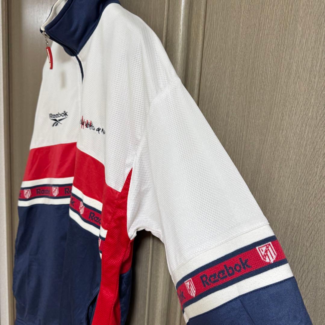 【超希少！】90s リーボック製 アトレティコ・マドリード トラックジャケット