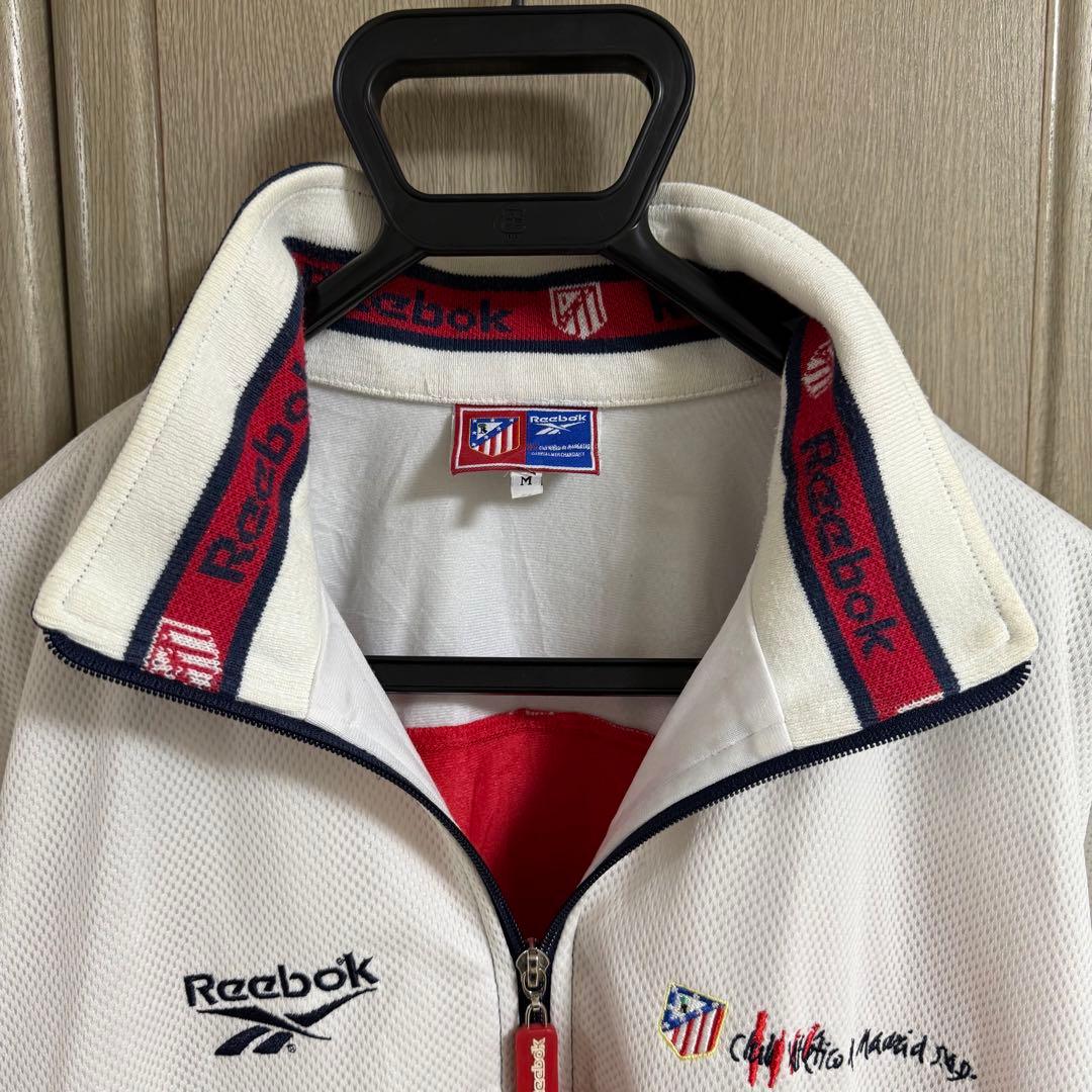 【超希少！】90s リーボック製 アトレティコ・マドリード トラックジャケット