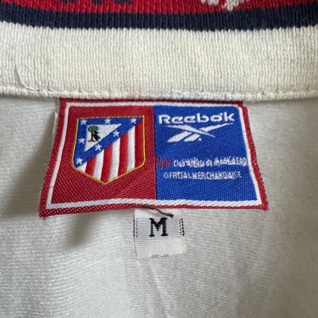 【超希少！】90s リーボック製 アトレティコ・マドリード トラックジャケット