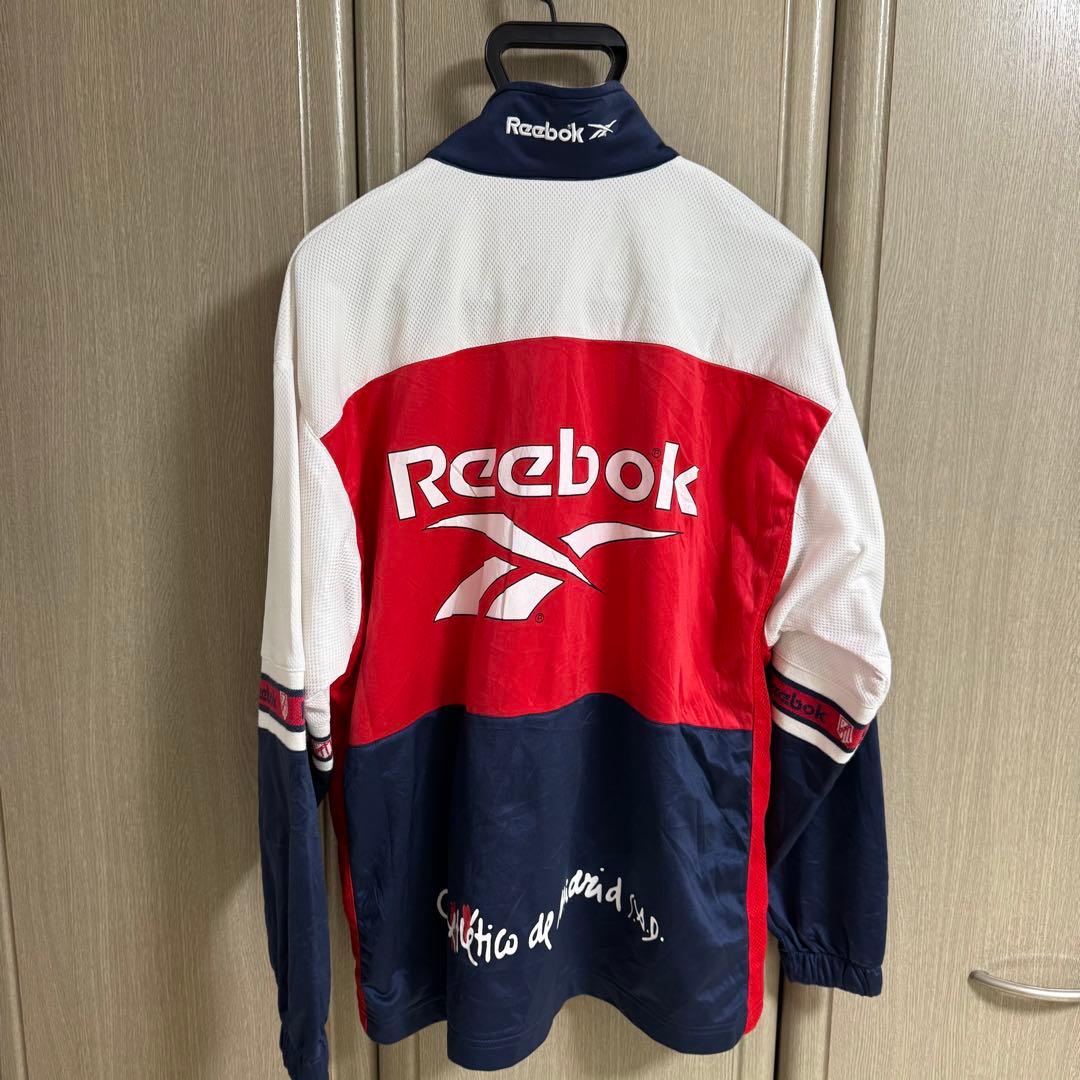 【超希少！】90s リーボック製 アトレティコ・マドリード トラックジャケット