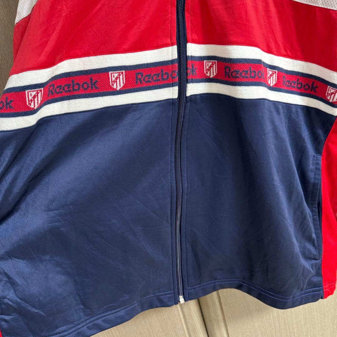 【超希少！】90s リーボック製 アトレティコ・マドリード トラックジャケット