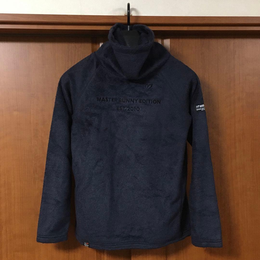 良品 マスターバニー フリース モックシャツ 1 紺 ハイネック