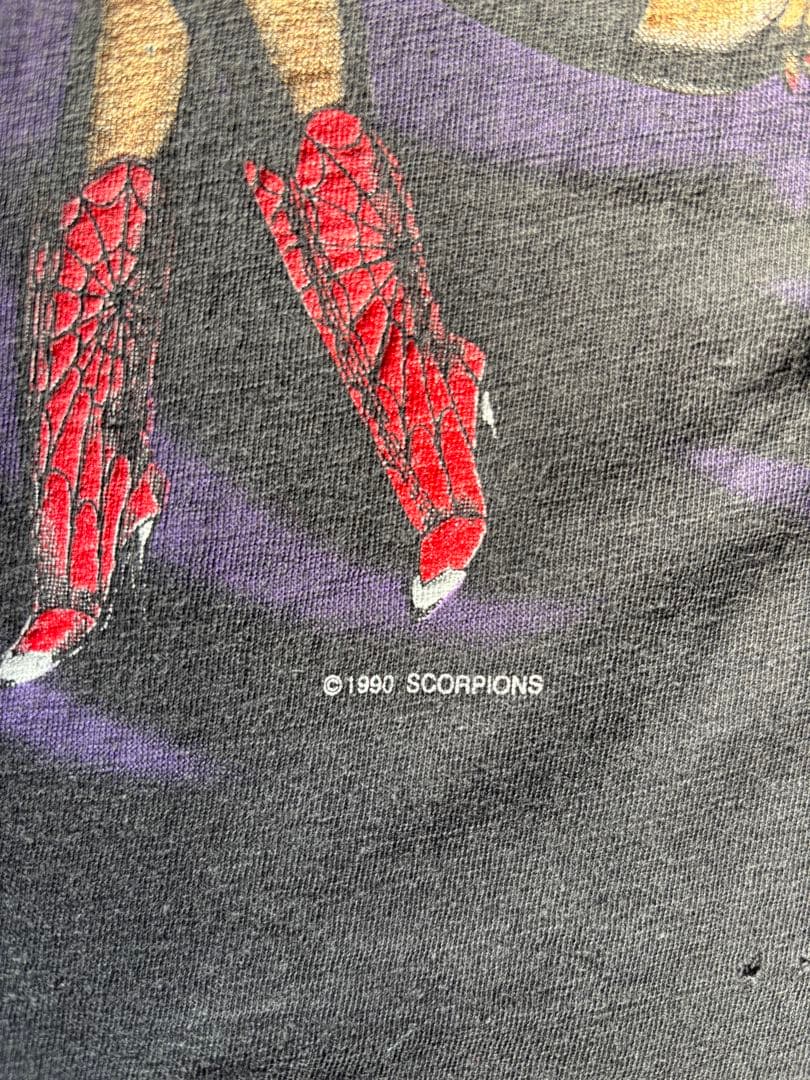 トップス SCORPIONS TEASE ME PLEASE ME TOUR 90-91