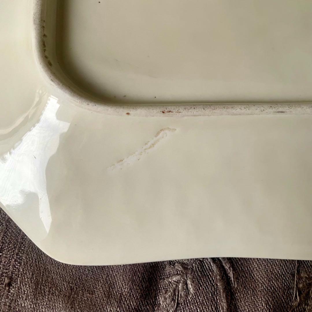 D*＊様 【希少レア美品】マジョレルナンシー×リュネヴィル隅切り角皿