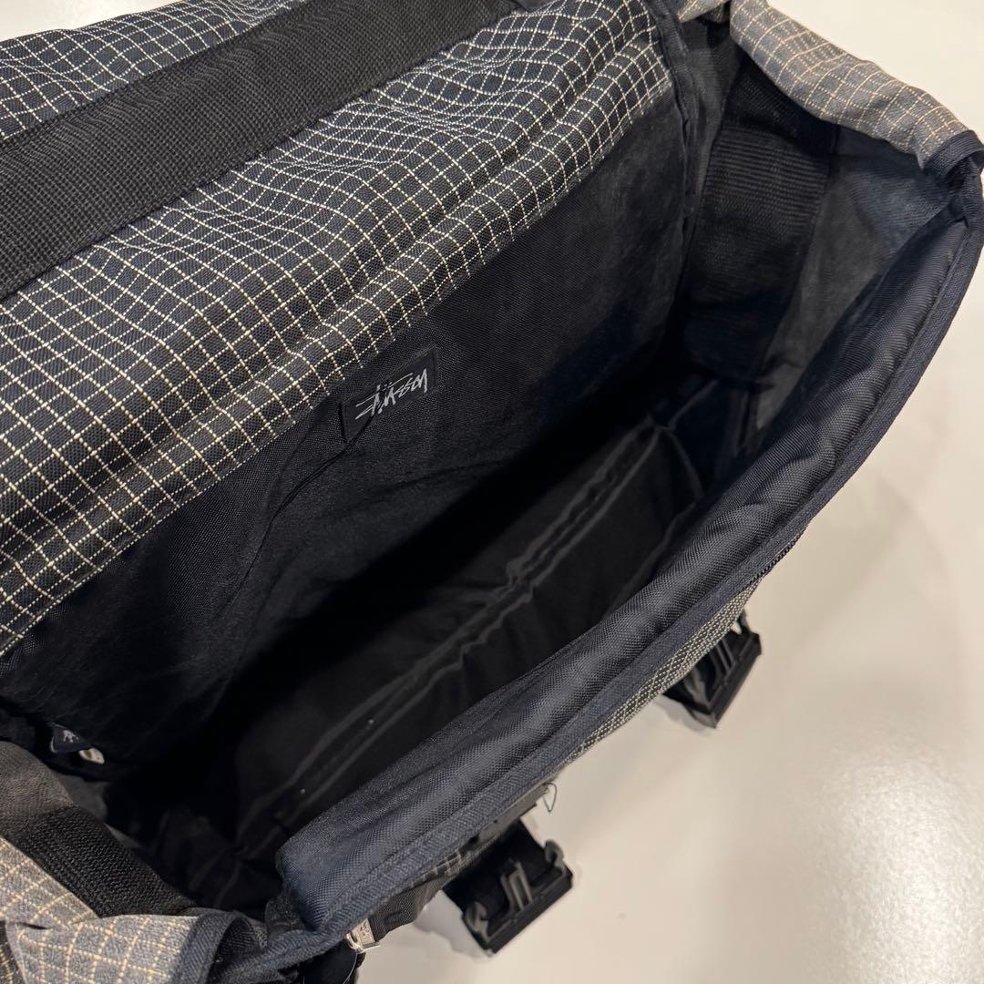 90's Stussy ショルダーバッグ(レコードバッグ)