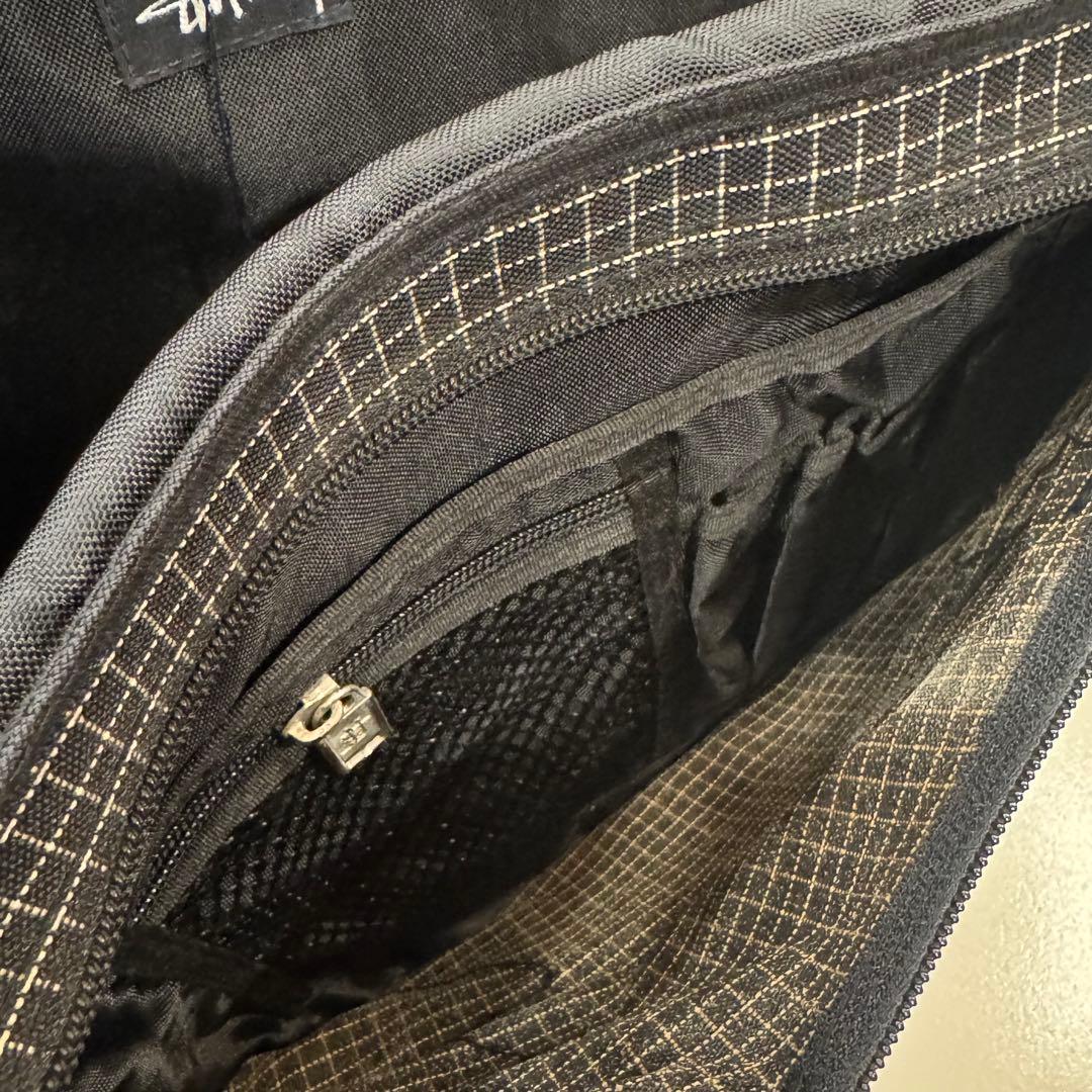 90's Stussy ショルダーバッグ(レコードバッグ)