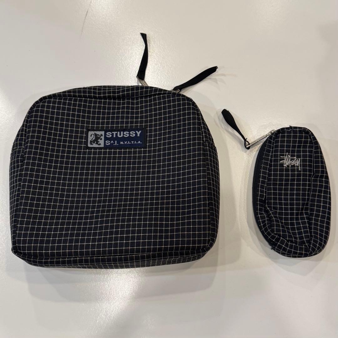 90's Stussy ショルダーバッグ(レコードバッグ)