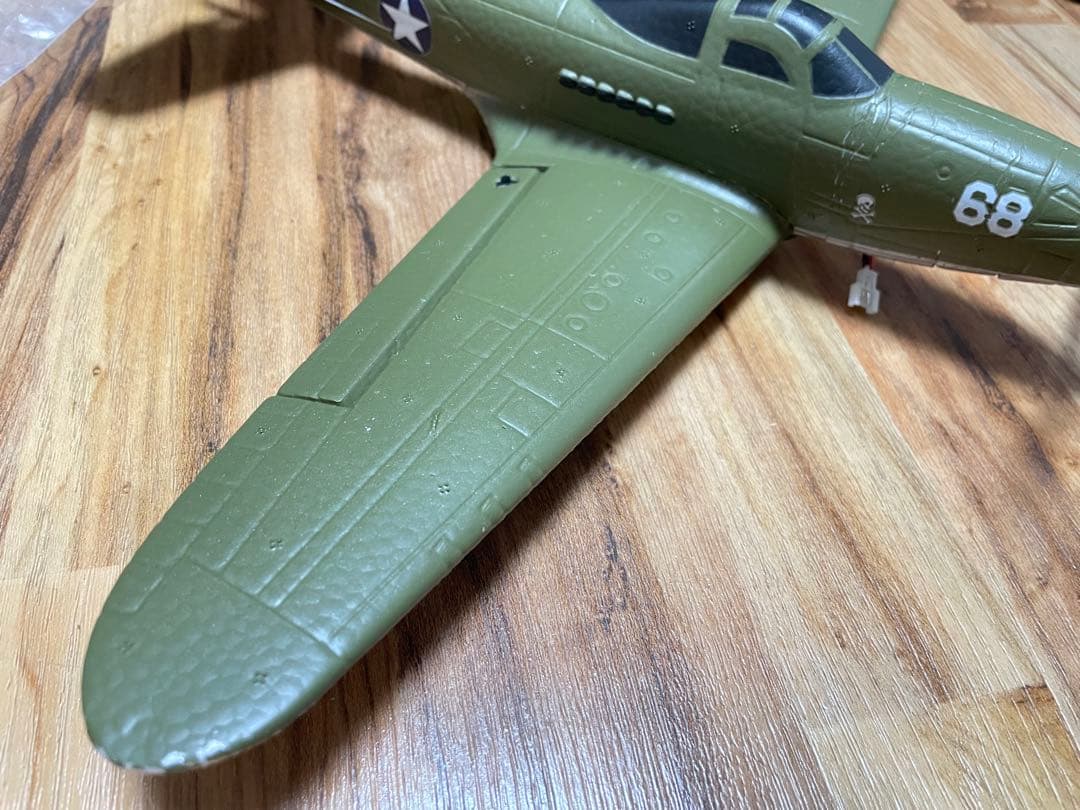 モード1 おまけ機体P39 COBRA 100g以下 バッテリー3本新品ラジコン