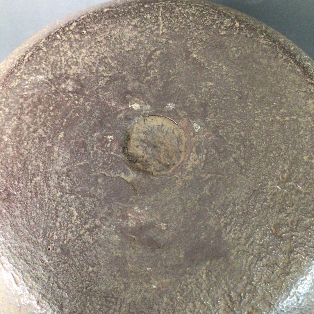 Ｓ１２４　茶釜　『釜師　菊地正直造』『南鐐摘み』『竹紋』『肩衝釜』　共箱　茶道具