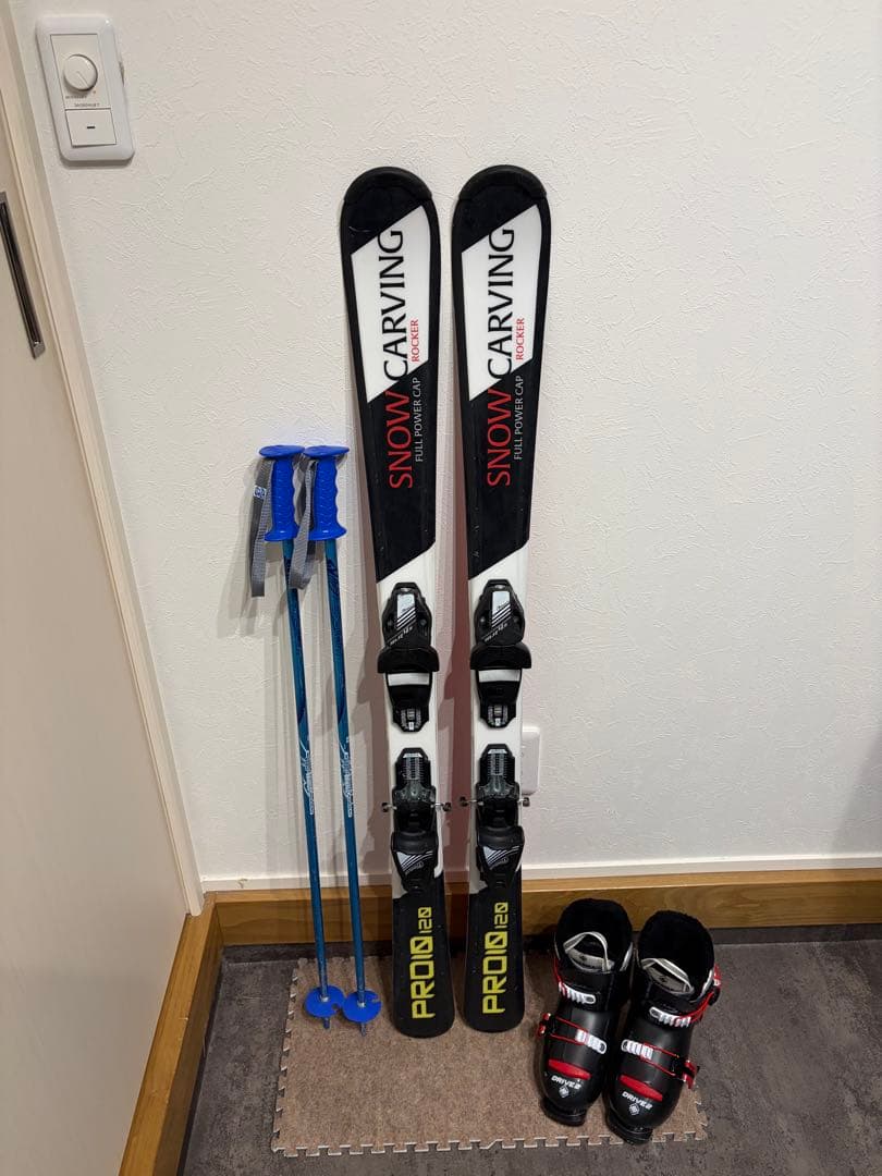 ☆男の子用 4点セット メンテナンス.HOTWAX済☆ salomon head