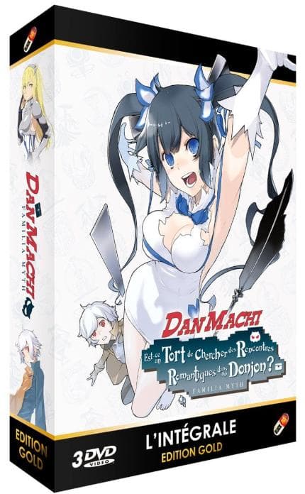 ダンまち アニメ DVD 1-3期 ボックスセット フランス版 日本語音声