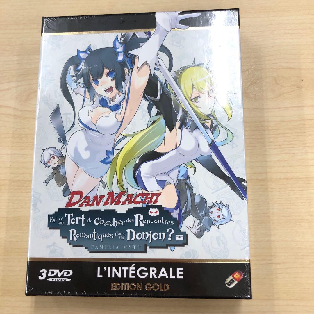 ダンまち アニメ DVD 1-3期 ボックスセット フランス版 日本語音声
